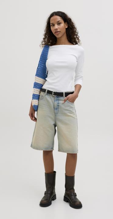 Actual product image JJXX Jxfifi Str 3/4 Boatneck Top Jrs Noos (XS)