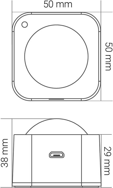 Produktbild KnockautX Bewegungs-/Luxsensor PIR (7 m)
