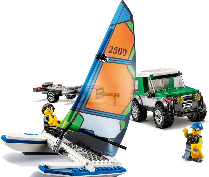 Produktbild LEGO Geländewagen mit Katamaran (60149, LEGO City)