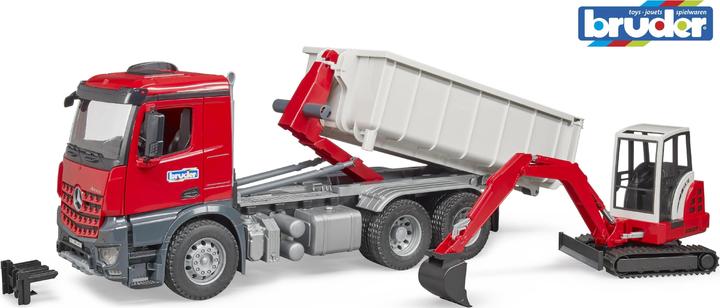 Image du produit Bruder Camion MB Arocs avec conteneur roulant