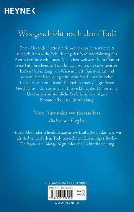 Produktbild Vermessung der Ewigkeit (Deutsch, Eben Alexander, 2017)