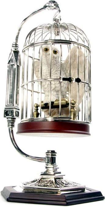 Image du produit Noble Collection Harry Potter Miniature Hedwig en cage