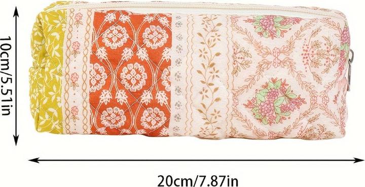 Only-Bags.Store Kosmetiktasche aus Baumwolle mit grossem Fassungsvermögen -, nicht wasserdicht, geruchsneutraler