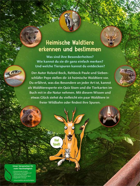 Immagine prodotto Jetzt verstehe ich die Tiere des Waldes (Tedesco, Roland Bock, Johannes Reiner, Fred Britzger, 2024)