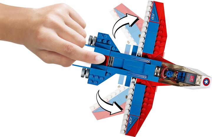 Actual product image LEGO Marvel Super Heroes Captain America: Jet plane (76076, LEGO Marvel)