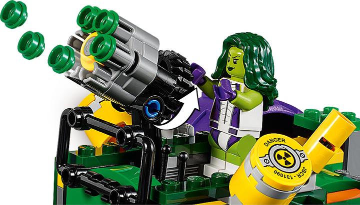Produktbild LEGO Marvel Super Heroes Hulk gegen Red Hulk (76078, LEGO Marvel)
