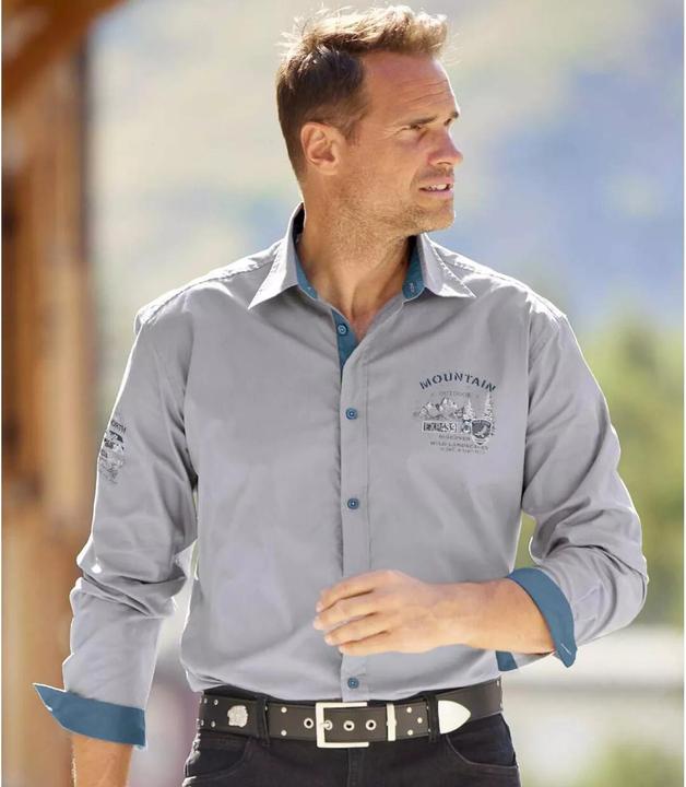 Immagine prodotto Atlas For Men Camicia da pilota da uomo (L)
