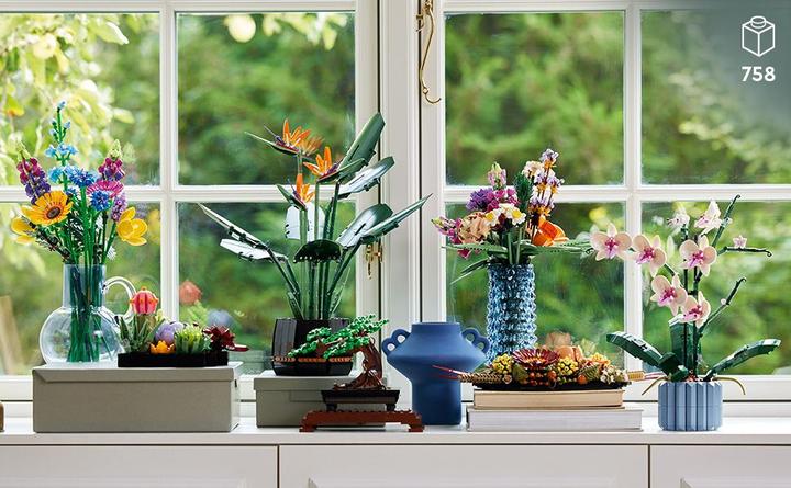 Actual product image LEGO Mini plants (10329, LEGO Icons, LEGO Botanical)