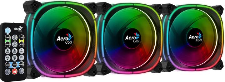 Produktbild AeroCool Astro 12 Pro 3 Pack Case Fans (120 mm, 3 x)