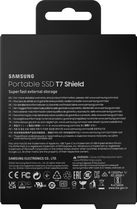 Produktbild Samsung T7 Shield (2000 GB)