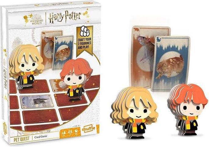 Produktbild ASS Altenburg 22584069 - Harry Potter Pet Quest, Kartenspiel, für 2 Spieler, ab 5 Jahren (Spanisch, Ungarisch, Polnisch, Englisch, Französisch, Dänisch, Finnisch, Deutsch, Niederländisch, Schwedisch, Italienisch, Norwegisch)
