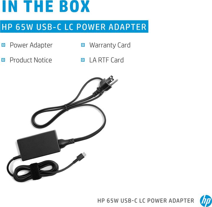 Actual product image HP W125917099 (65 W)