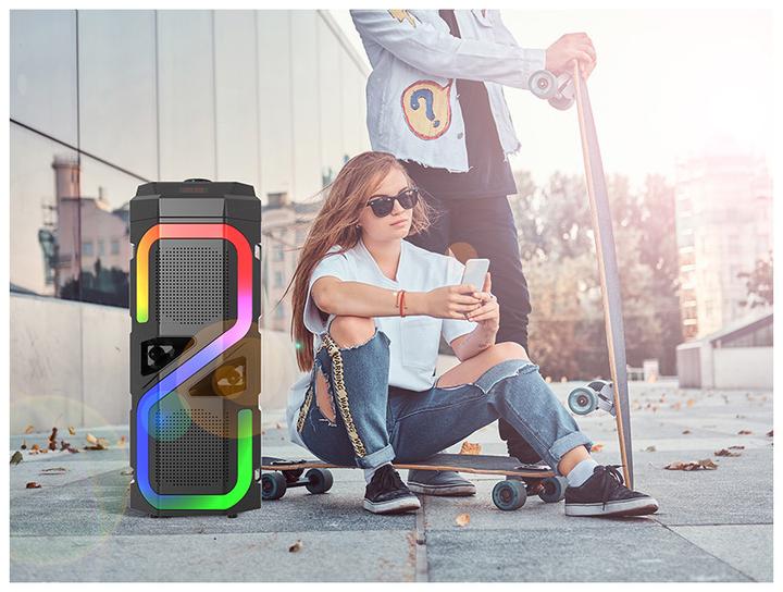 Actual product image Tracer Tra Speaker Natrix TWS BLUETOOTH (Rechargeable battery operated)