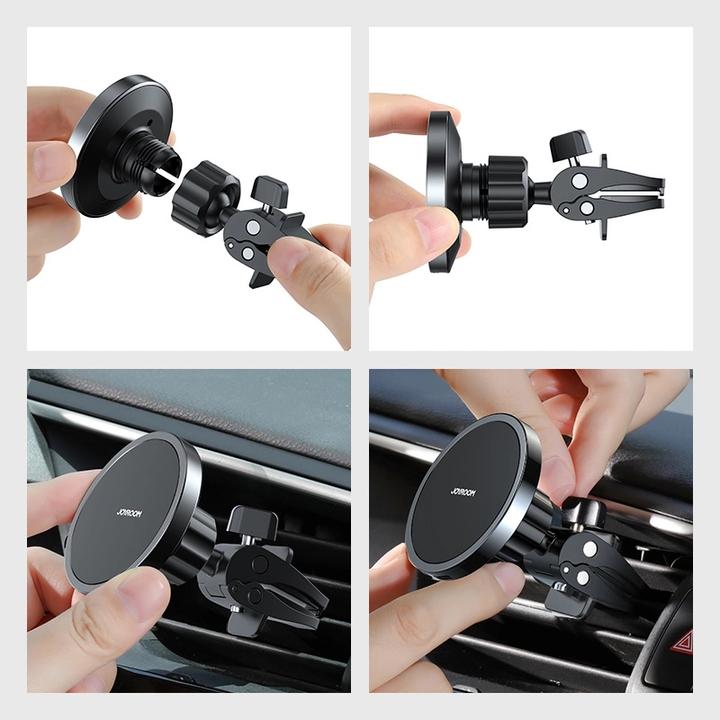 Actual product image Joyroom Magnetic Wireless Car Charger