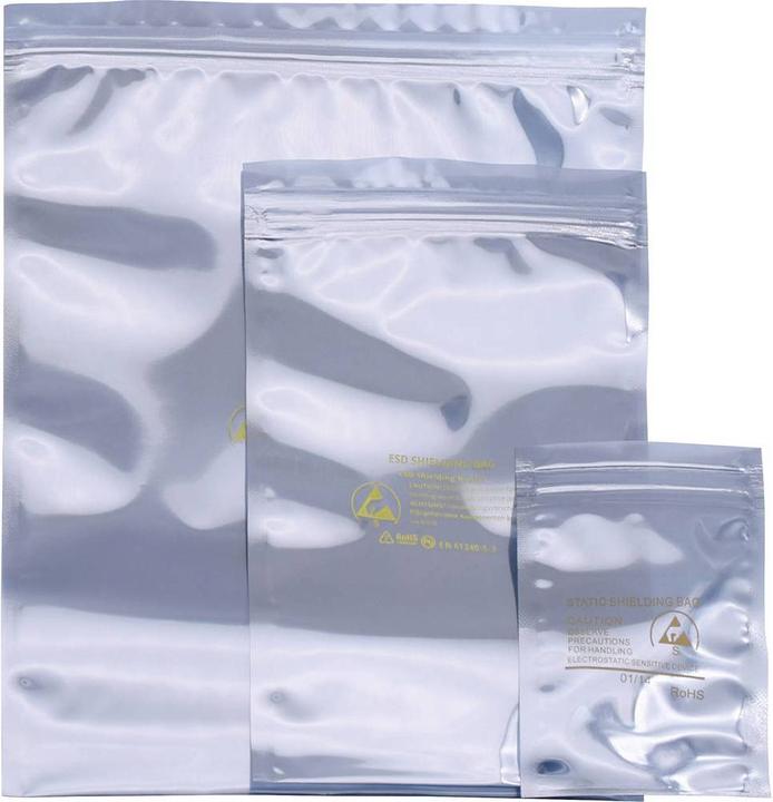 Quadrios Zip-Abschirmbeutel-Set 35 Stück (35 Stück)