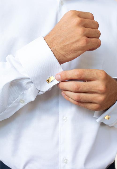 Immagine prodotto Kuzzoi Set di gemelli da cravatta eleganti in argento 925
