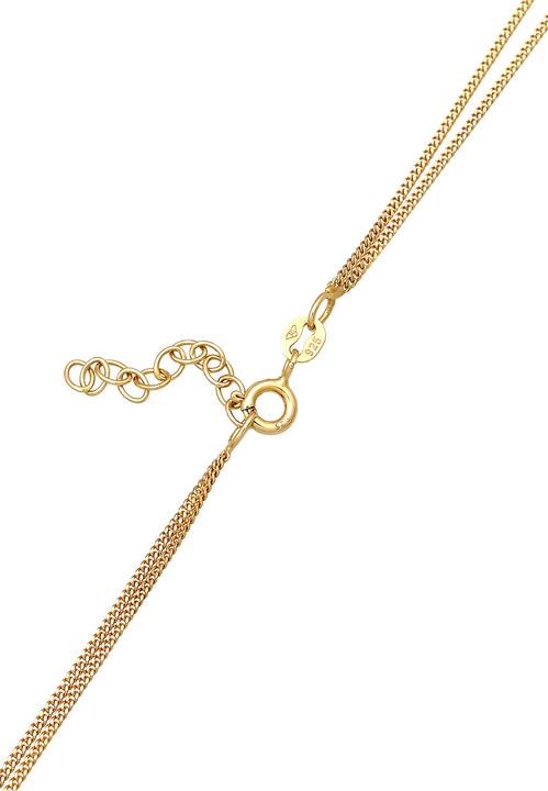 Produktbild Elli Halskette Layer Stern Astro Kristalle 925 Silber (Glaskristall, 925er Sterling Silber, 40 cm)