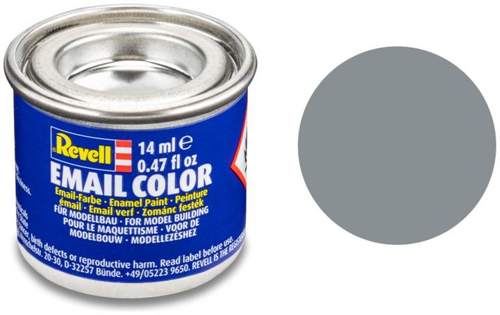 Actual product image Revell Enamel color medium gray