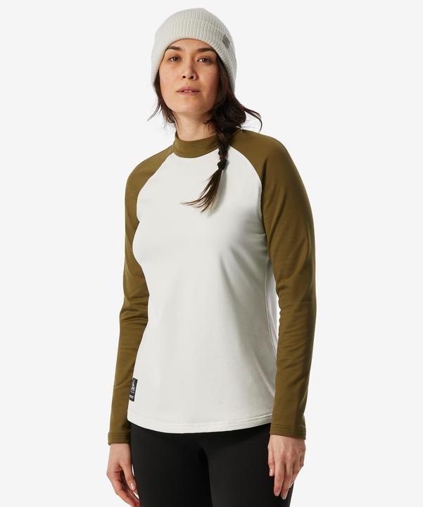 Immagine prodotto Wedze Camicia funzionale da sci da donna a taglio largo - BL500 beige/khaki (M)