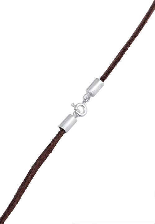 Immagine prodotto Elli Girocollo, catena in tessuto (Ecopelle, Argento 925, Nessuna pietra, 36 cm)