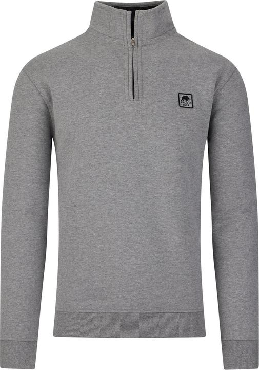 Raging Bull Pullover mit kurzem Reissverschluss (6XL)