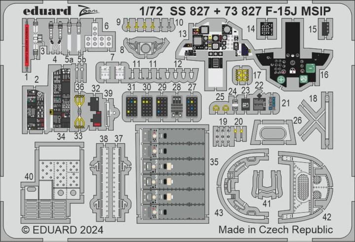 Actual product image Eduard F-15J MSIP