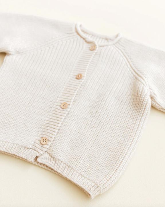 Actual product image Hvid Cardigan Inga Cream (68)