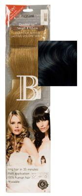 Balmain DH LV 40cm 1B schwarz Double Hair Length & Volume (Dh lv 1b, 40 cm)