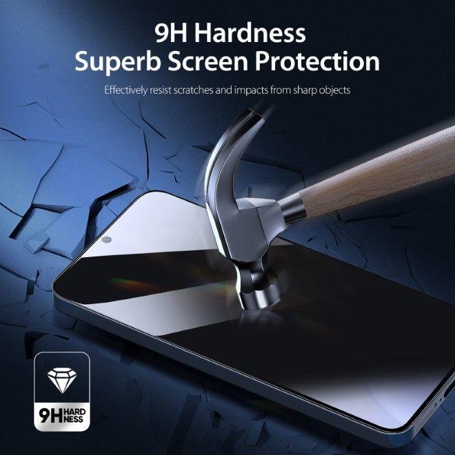 Actual product image Dux Ducis Schutzglas mit Privacy Sichtschutz (1 Piece, Samsung Galaxy S25)