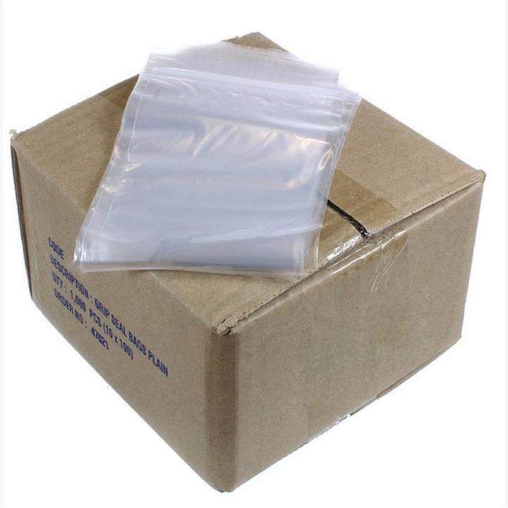 Polybags Polybeutel Budget Grip Seal Kunststoff 1000Erpack (1000 Stück)