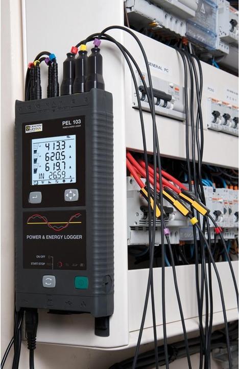 Image du produit Chauvin Arnoux PEL103 Enregistreur de puissance et d'énergie, N (Mallette d'instruments de mesure)