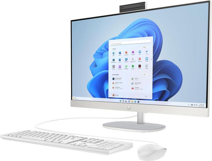 Produktbild HP 27-cr0042nf 27" FHD/R5-7520U/16Go/512Go/W11 Blanc (AMD Ryzen 5 7520U, 16 GB, 512 GB)