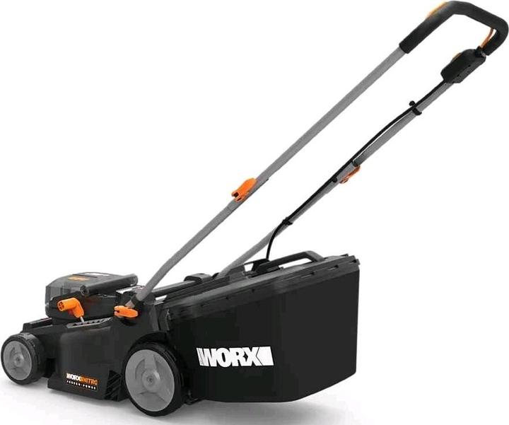 Produktbild Worx Nitro AkkuRasenmäher2x20V4Ah, Schnittbreite 37cm (Akkubetrieb)