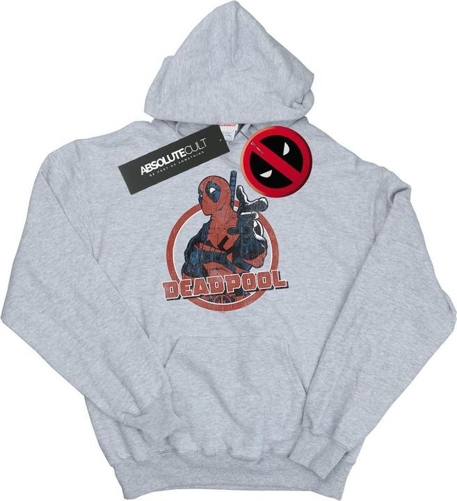 Produktbild Deadpool Gun Finger Kapuzenpullover (S)