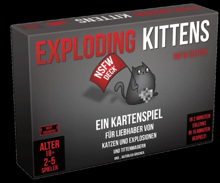 Produktbild Asmodée Exploding Kittens NSFW Edition (Deutsch)