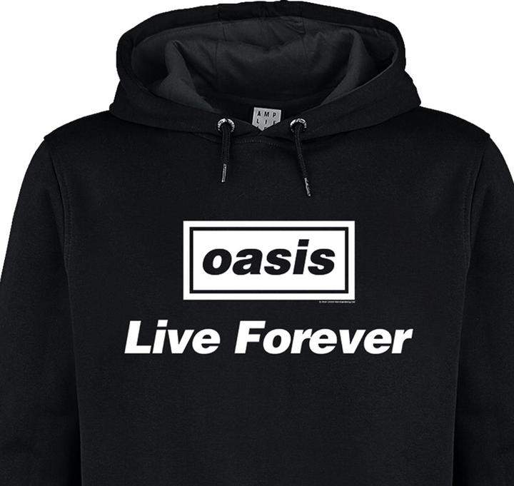 Produktbild Amplified Live Forever Title Kapuzenpullover (XL)