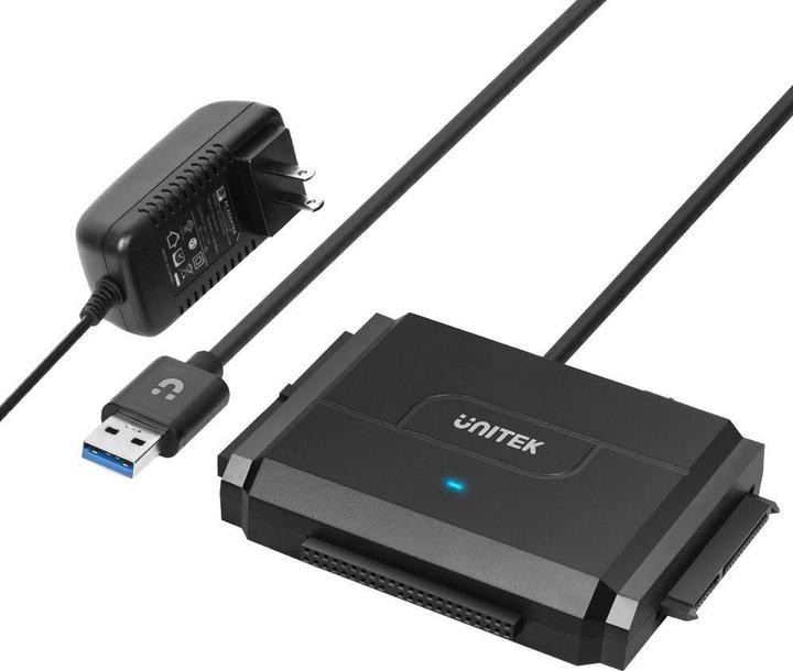Unitek Y-3324 Storage Drive Docking Station USB 3.2 Gen 1 (3.1 Gen 1) Type-A (2.5", 3.5")
