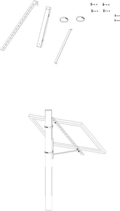 Produktbild Enjoy solar Halterung (Solaranlage Montagematerial)