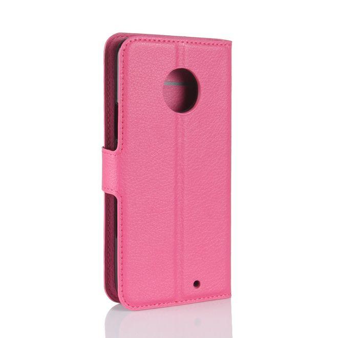 Actual product image MU Classic Classic leather case with litchite texture (Motorola Moto X4)