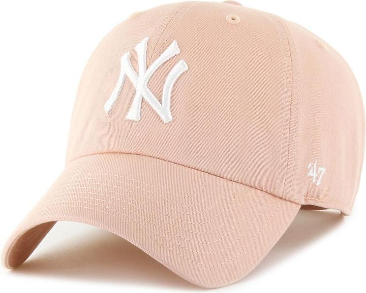 47 Brand Strapback Kinder Cap CLEAN New York Yankees mauve (53, 55, 56)