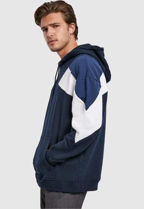 Immagine prodotto Urban Classics Felpa con cappuccio oversize a 3 toni (M)