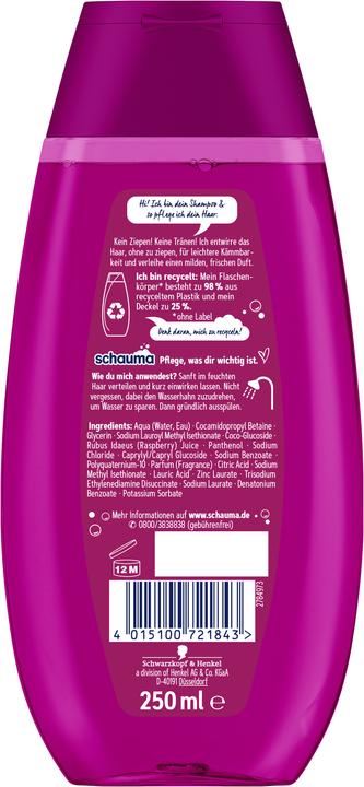Immagine prodotto Schauma Bambini e bambine (250 ml, Shampoo liquido)