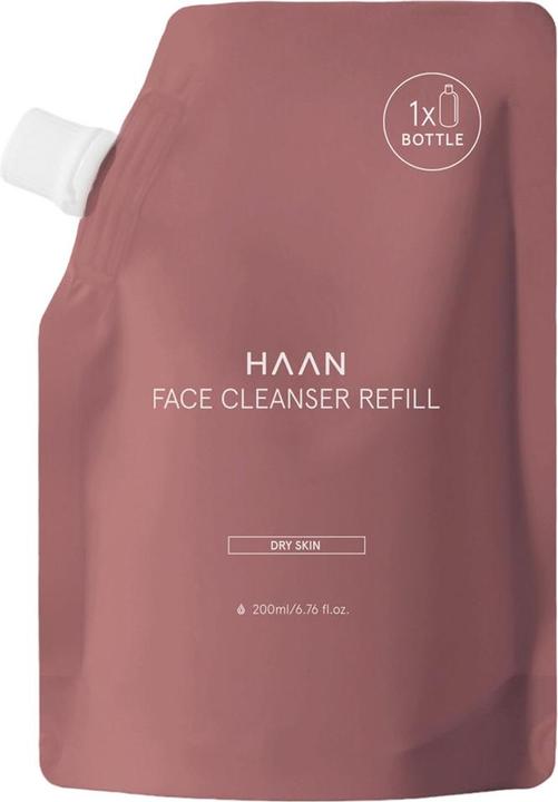 Immagine prodotto Haan Ricarica del detergente viso per pelli secche 200ml 97,1% Ingredienti (Lozione detergente, 200 ml)