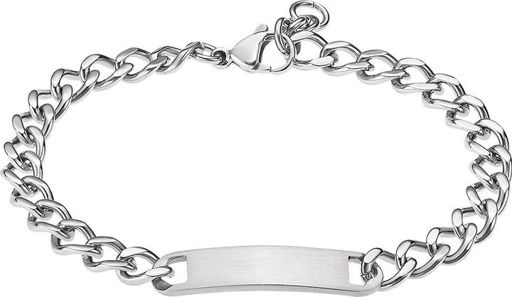 Lotus Style - MenÂ's steel bracelet Men inack LS2221-2 / 1 (20.50 cm, Edelstahl)