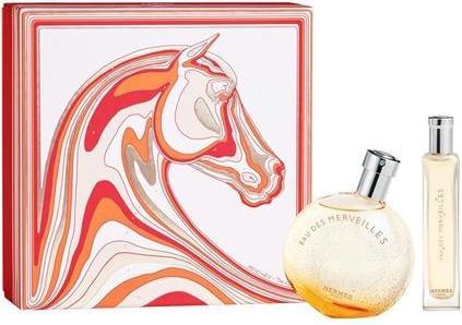 Actual product image Hermès Hermes Eau Des Merveilles Eau De Toilette 50ml + Eau De Toilette 15ml (Eau de toilette, 50 ml)