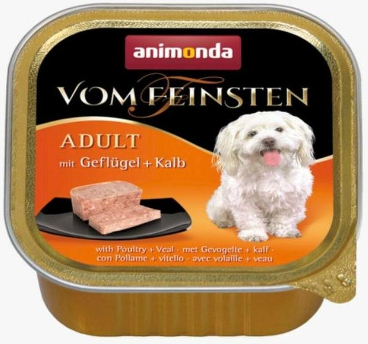 Produktbild animonda Vom Feinsten Classic Geschmack: Geflügel und Kalbfleisch 150 g (Adult, 1 Stk., 150 g)