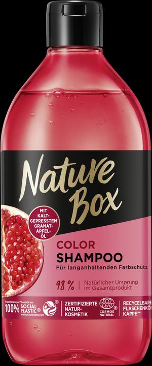 Nature Box Olio di melograno (385 ml, Shampoo liquido)