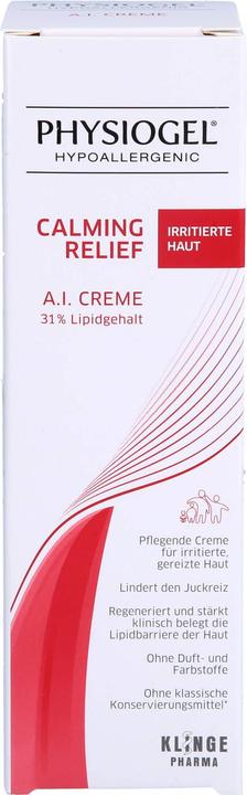 Actual product image Klinge Pharma Physiogel Cr A.I. Cre (100 ml, 24h cream)