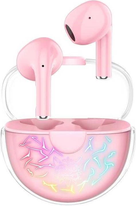 Onikuma Wireless headphones TWS T35 Pink (ANC, 5 h, Kabellos)