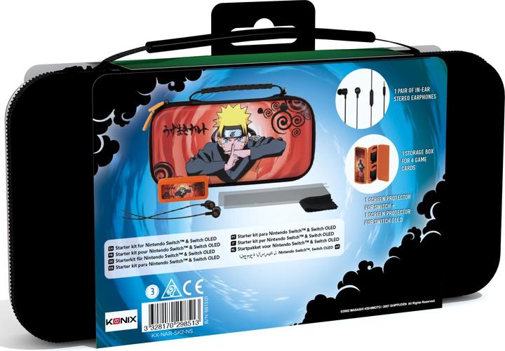 Actual product image Konix Naruto Starter Kit (Switch OLED, Switch)